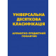 УНІВЕРСАЛЬНА ДЕСЯТКОВА КЛАСИФІКАЦІЯ (УДК) Алфавітно-предметний покажчик.  Зі змінами та доповненнями.