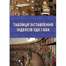 Таблиця зіставлення індексів УДК і ББК